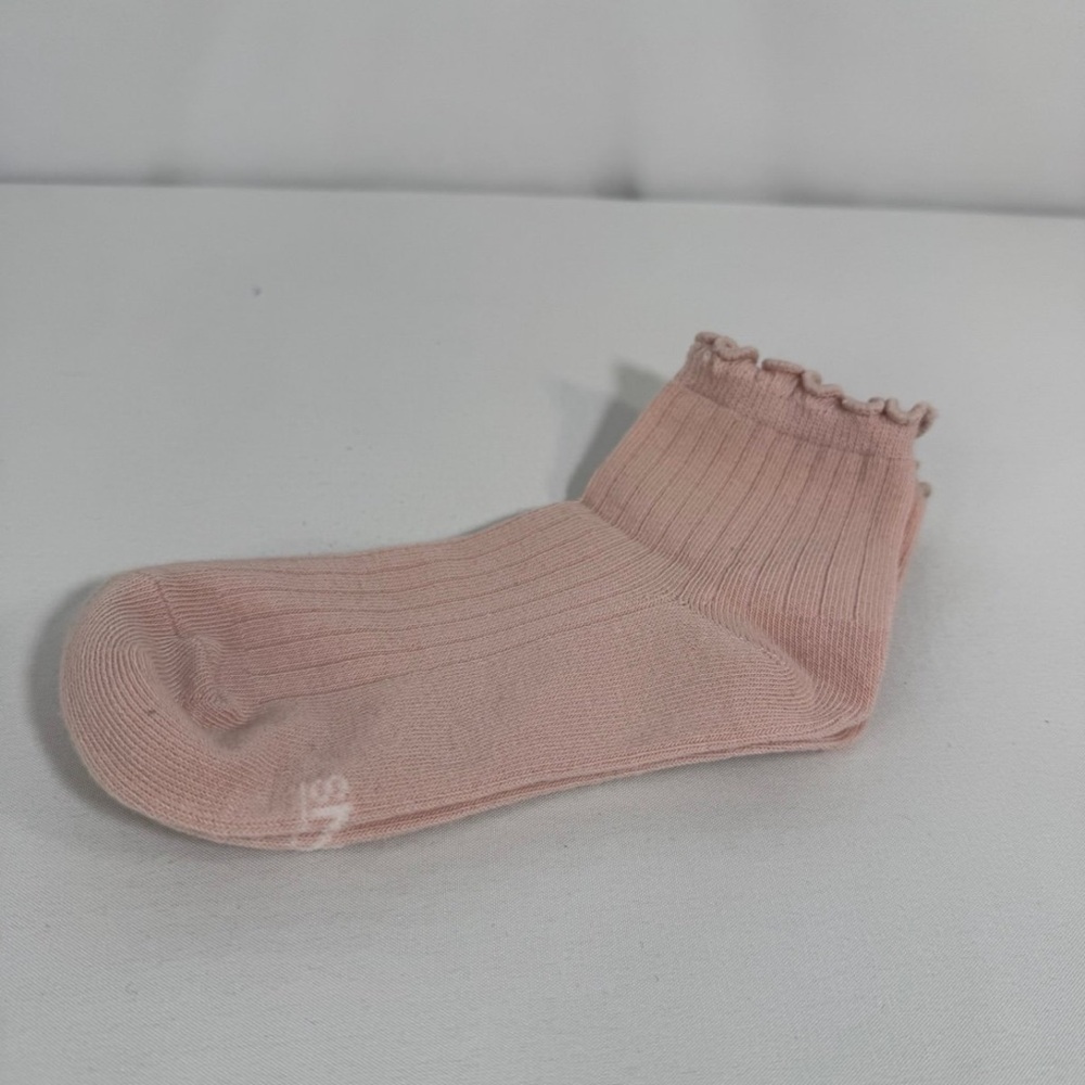 Vans Soft Pink Ruffle half Crew Socks - Picture 5 of 6